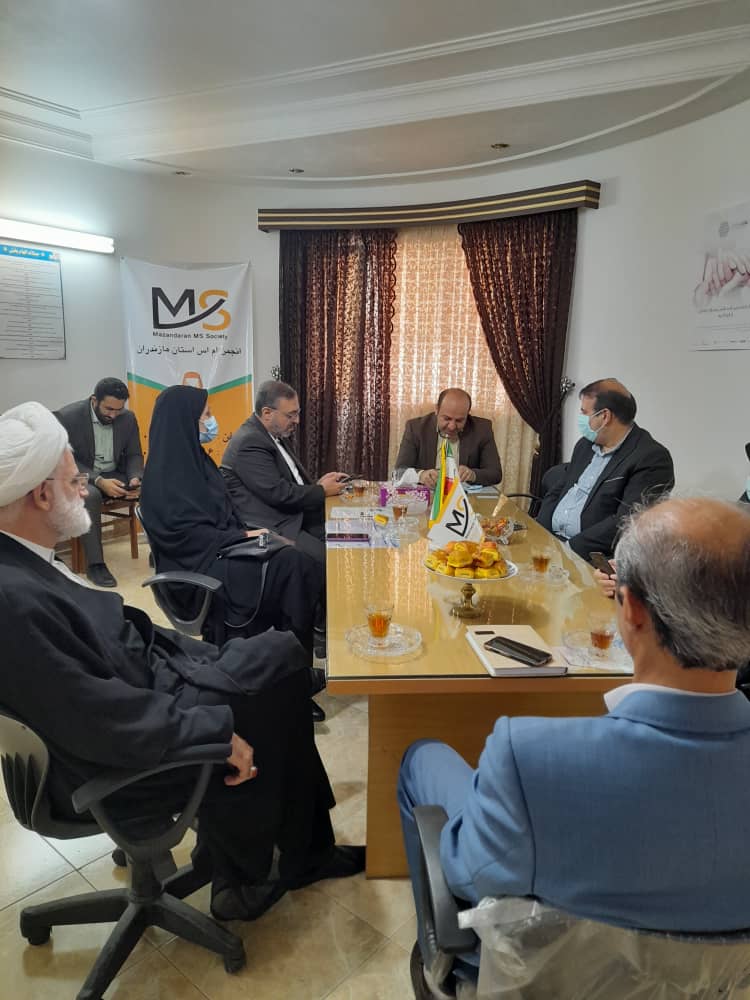 جلسه در دفتر انجمن به مناسبت روز جهانی ام اس