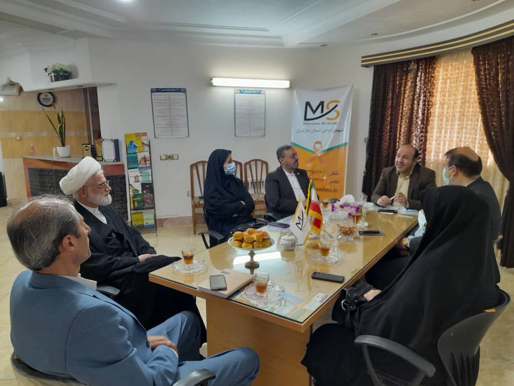 جلسه در دفتر انجمن به مناسبت روز جهانی ام اس