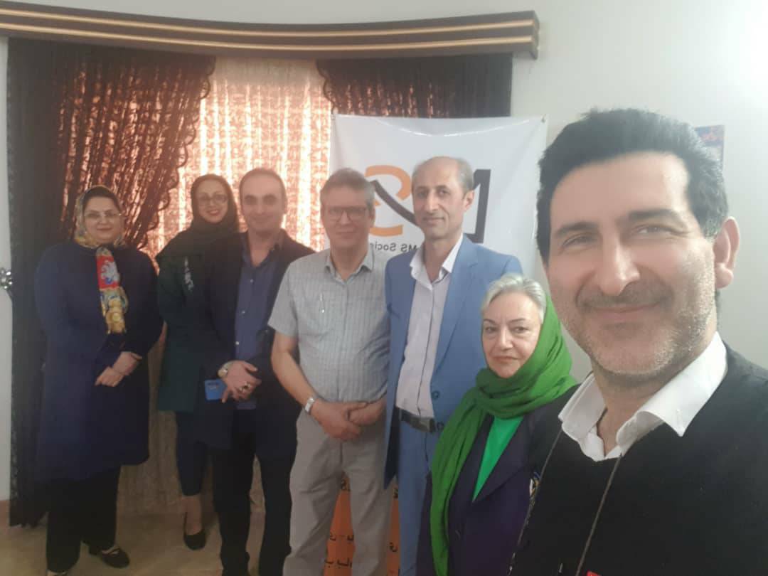 آخرین جلسه اعضای هیأت مدیره انجمن ام اس مازندران در سال 1401