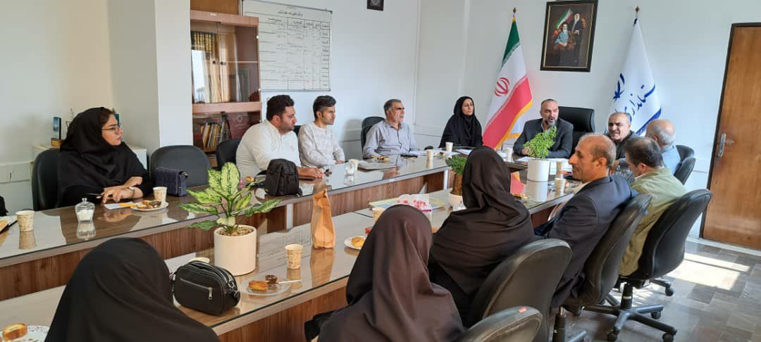 جلسه استانداری با حضور دکتر سلیلی مدیرکل امور اجتماعی و فرهنگی استانداری مازندران