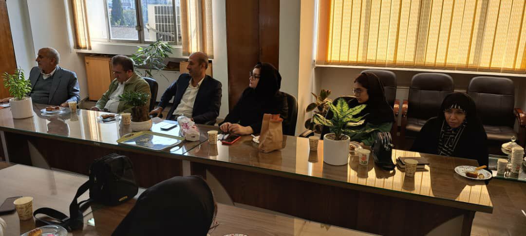 جلسه استانداری با حضور دکتر سلیلی مدیرکل امور اجتماعی و فرهنگی استانداری مازندران