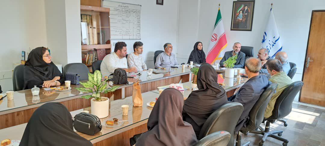 جلسه استانداری با حضور دکتر سلیلی مدیرکل امور اجتماعی و فرهنگی استانداری مازندران