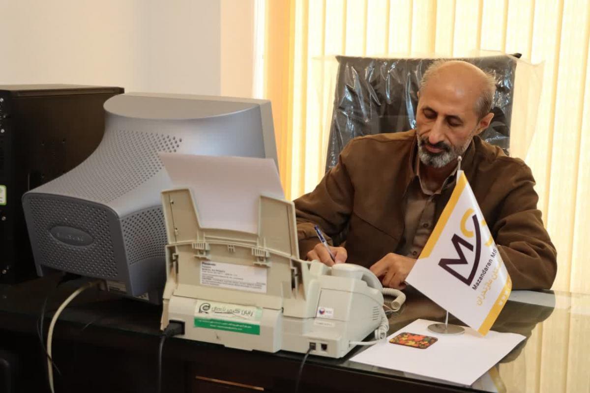 عسگری عمادی - مدیرعامل انجمن ام اس مازندران