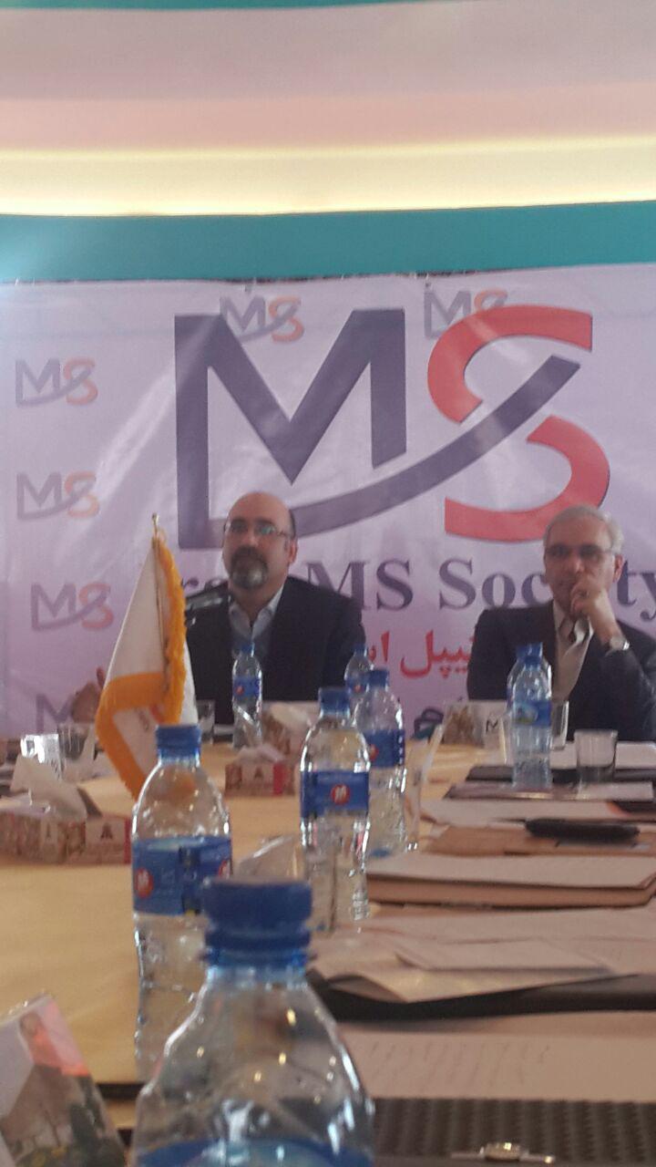 حضور مدیر عامل انجمن ام اس مازندران در همایش مدیران انجمنهای ام اس کشور 