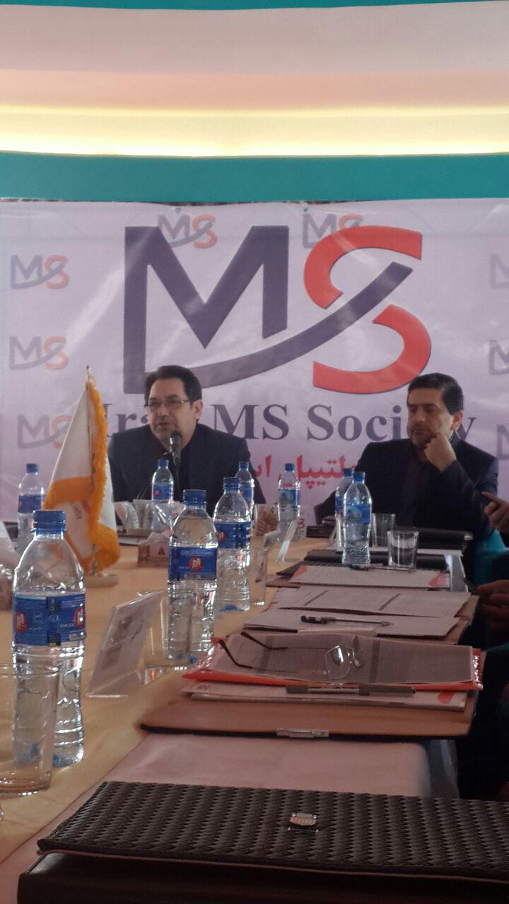 حضور مدیر عامل انجمن ام اس مازندران در همایش مدیران انجمنهای ام اس کشور 
