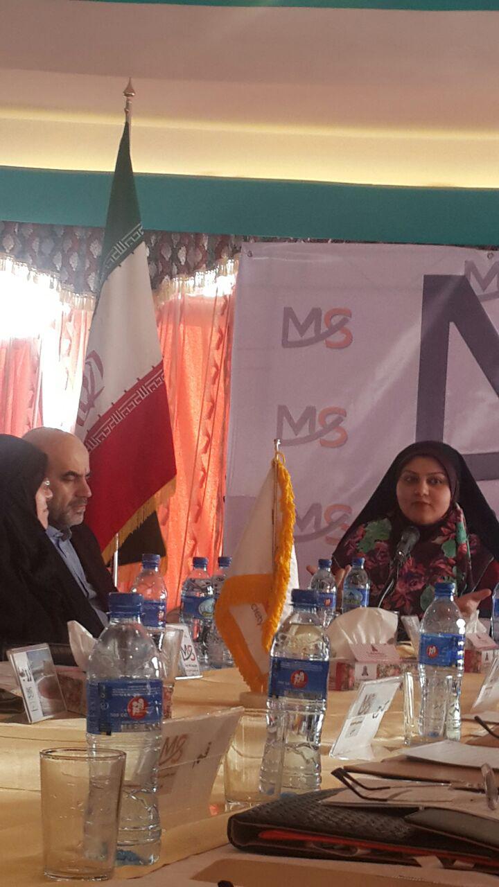 حضور مدیر عامل انجمن ام اس مازندران در همایش مدیران انجمنهای ام اس کشور 