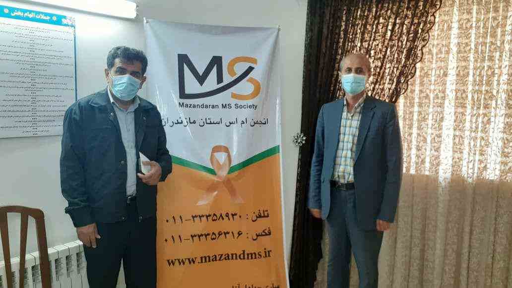 حضور جناب آقای دکتر بابایی کارنامی در دفتر انجمن - 14 تیر 1399