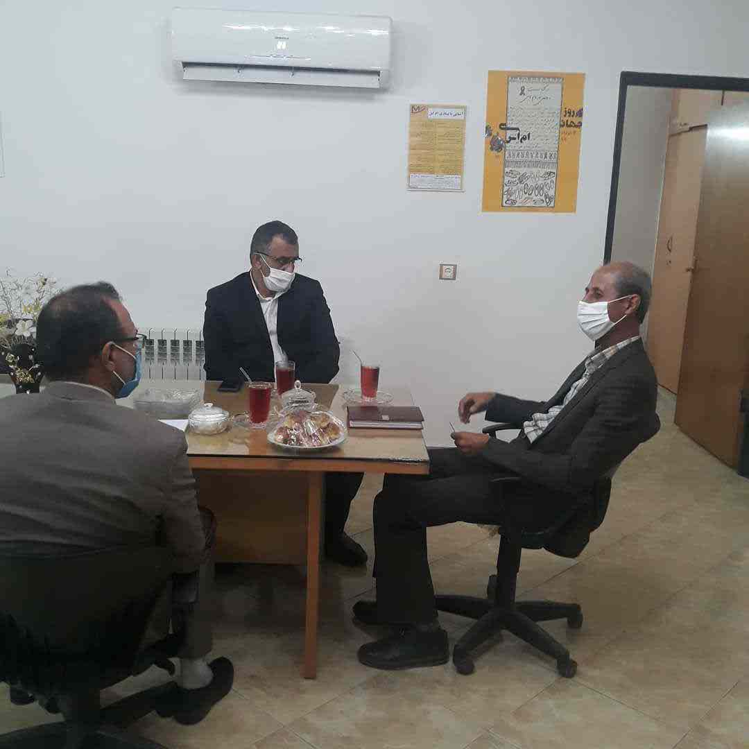 حضور نماینده محترم مردم شهرستان ساری و میاندورود در دفتر انجمن ام اس مازندران  - 25 مرداد 1399