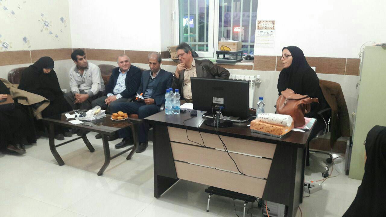 حضور مدیرعامل سیدعسگری عمادی به اتفاق اقای دکتر عابدینی در نشست صمیمی و دوستانه با بیماران شرق استان 