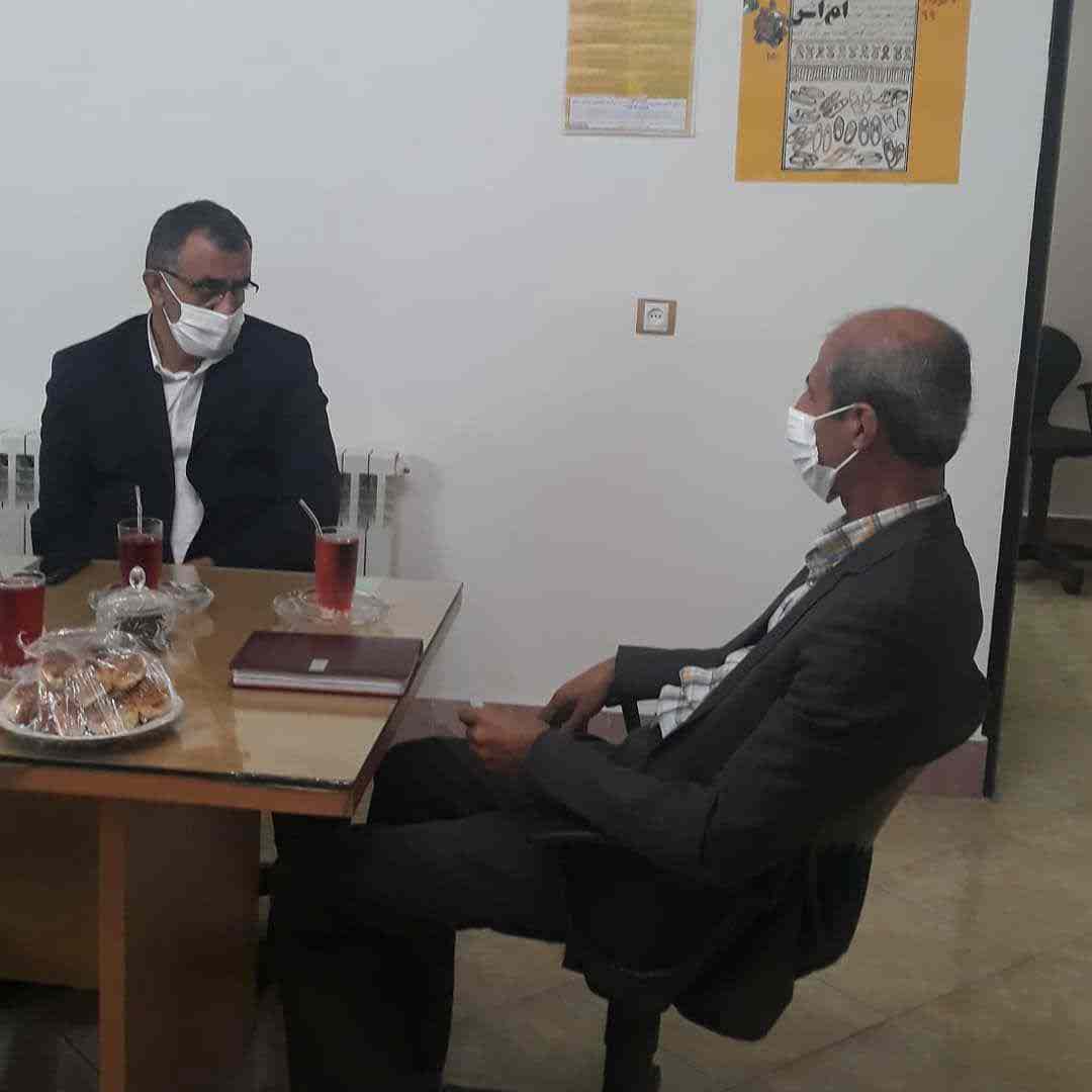 حضور نماینده محترم مردم شهرستان ساری و میاندورود در دفتر انجمن ام اس مازندران  - 25 مرداد 1399