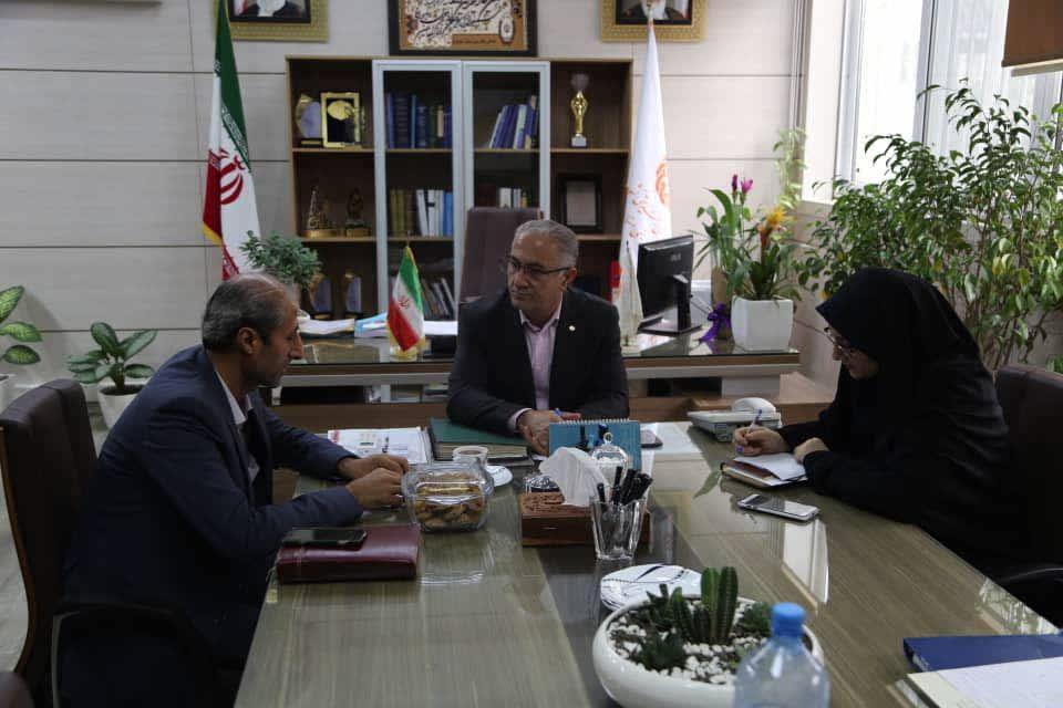 جلسه با مدیرکل محترم بهزیستی استان مازندران 