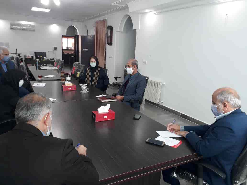 جلسه مدیران بیماران خاص با مدیرعامل مجمع خیرین سلامت استان جهت همکاری و هم اندیشی در تاریخ 25 آذرماه 1399