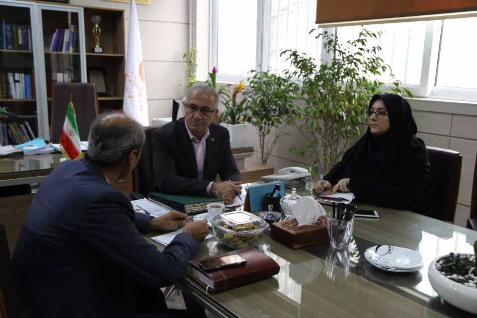 جلسه با مدیرکل محترم بهزیستی استان مازندران 