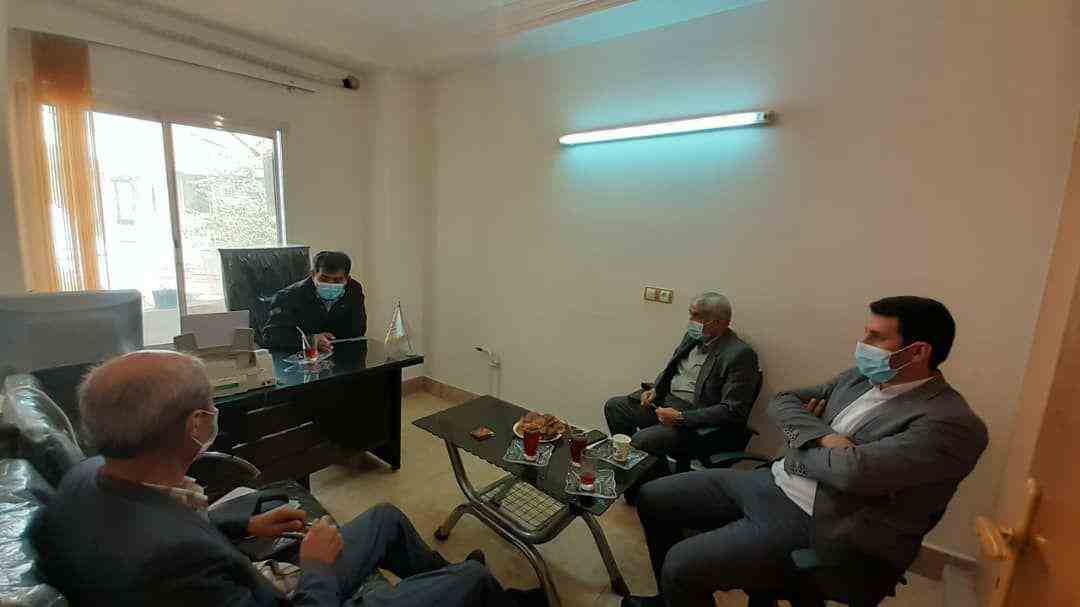 حضور جناب آقای دکتر بابایی کارنامی در دفتر انجمن - 14 تیر 1399