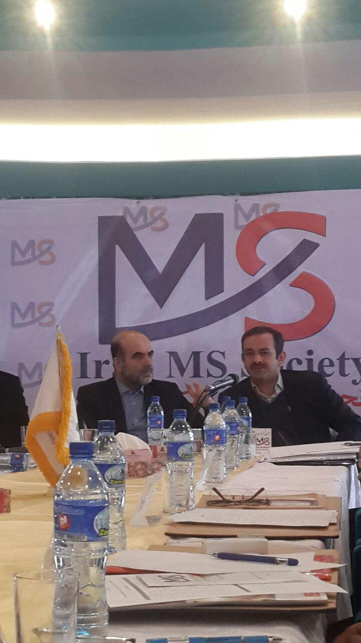 حضور مدیر عامل انجمن ام اس مازندران در همایش مدیران انجمنهای ام اس کشور 