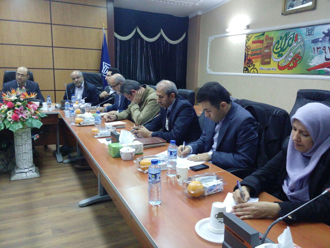 حضور مدیر عامل انجمن ام اس مازندران در جلسه دانشگاه علوم پزشکی استان مازندران در تاریخ 13 دی 1397