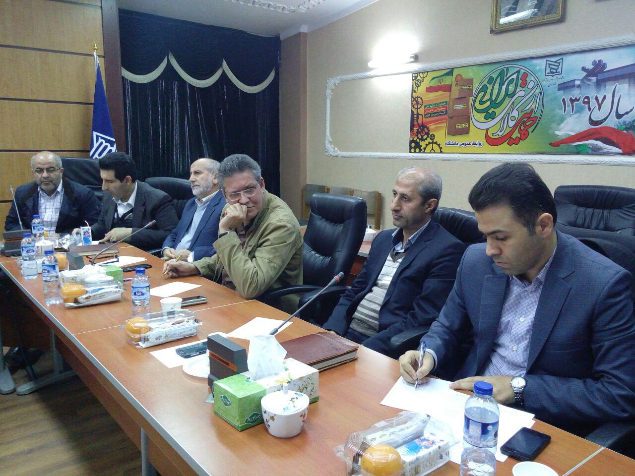 حضور مدیر عامل انجمن ام اس مازندران در جلسه دانشگاه علوم پزشکی استان مازندران در تاریخ 13 دی 1397