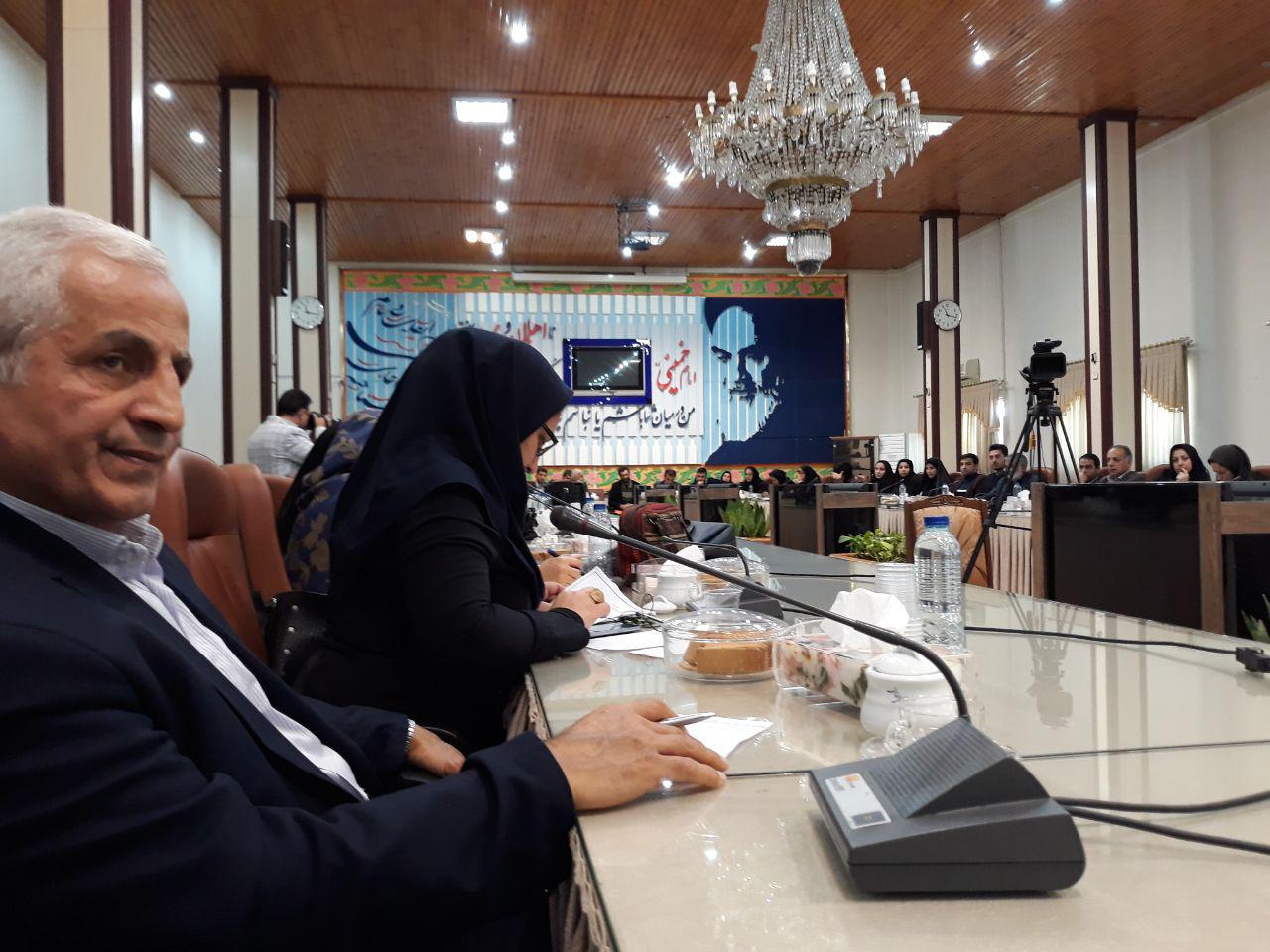 حضور مدیرعامل انجمن ام اس مازندران در جلسه استانداری - 10 دی 1397