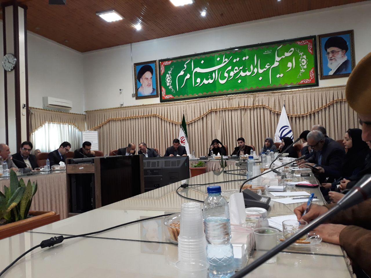 حضور مدیرعامل انجمن ام اس مازندران در جلسه استانداری - 10 دی 1397