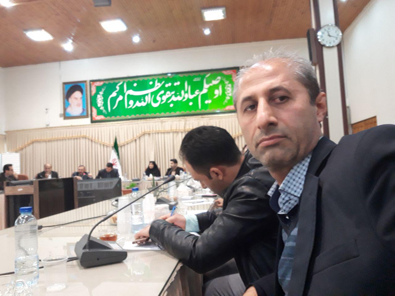 حضور مدیرعامل انجمن ام اس مازندران در جلسه استانداری - 10 دی 1397