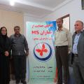 بازدید سید عسگری عمادی مدیرعامل محترم انجمن ام اس استان مازندران از دفترکار انجمن ام اس شرق مازندران